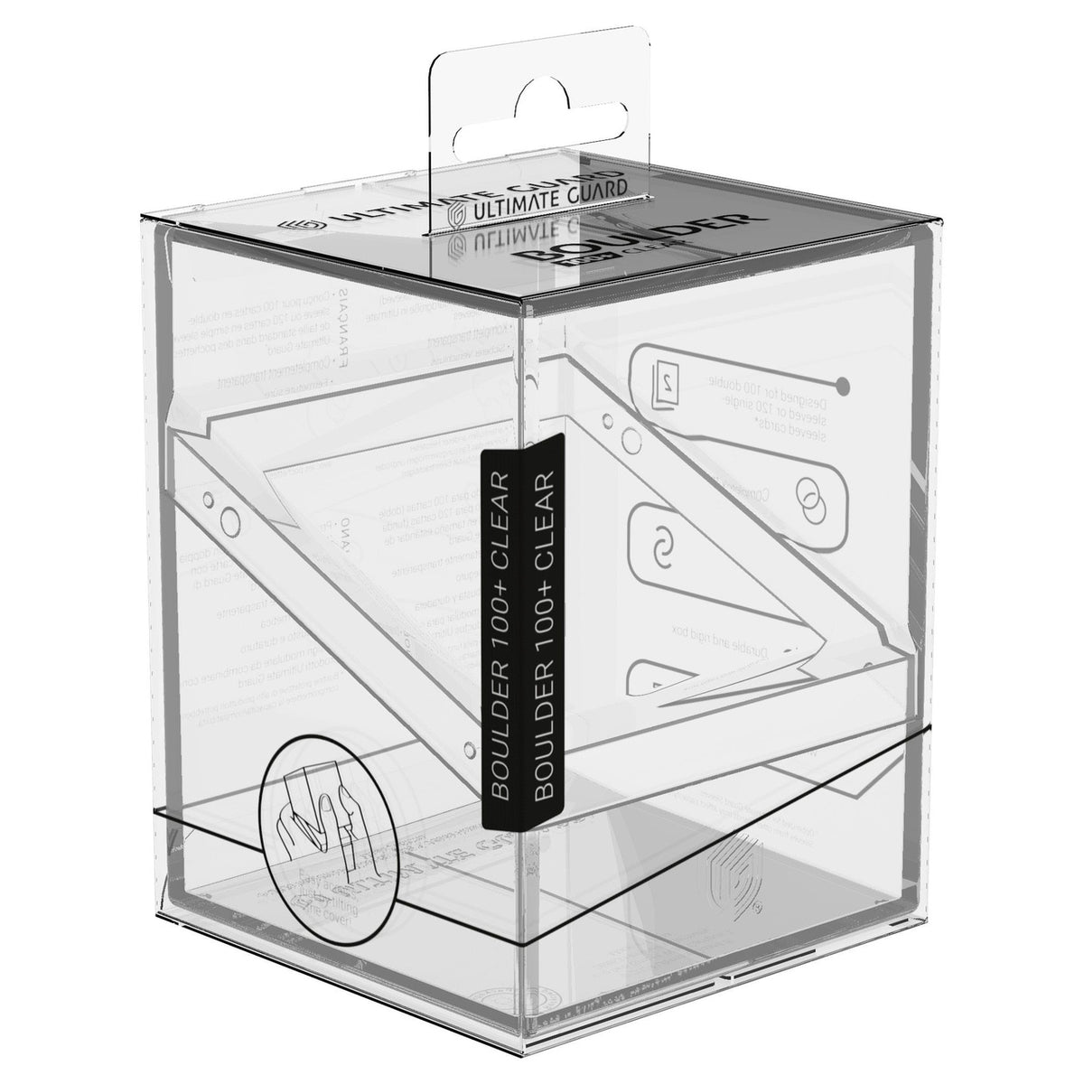 Immagine del prodotto Ultimate Guard Boulder 100+ Clear - Trasparente