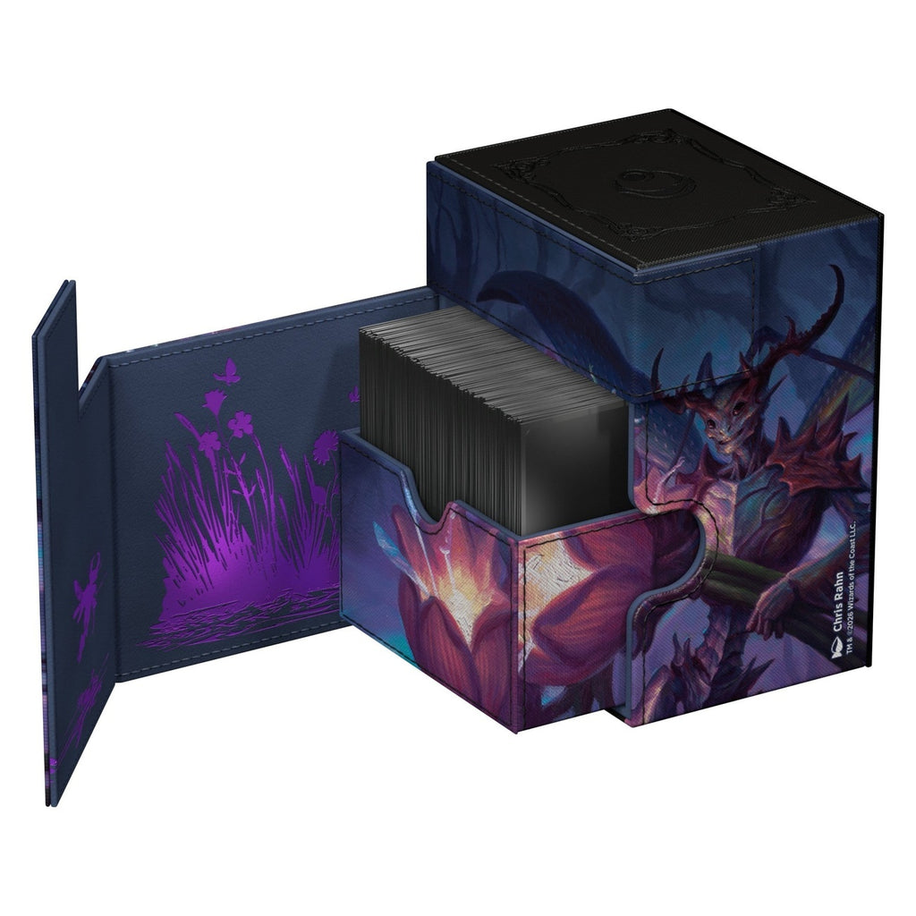 Product image Ultimate Guard Flip'n'Tray 133+ Xenoskin Magic: The Gathering "Lorwyn Eclipsed" - Bitterbloom Bearer
