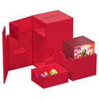 Image produit Ultimate Guard Flip'n'Tray 80+ Xenoskin - Rouge