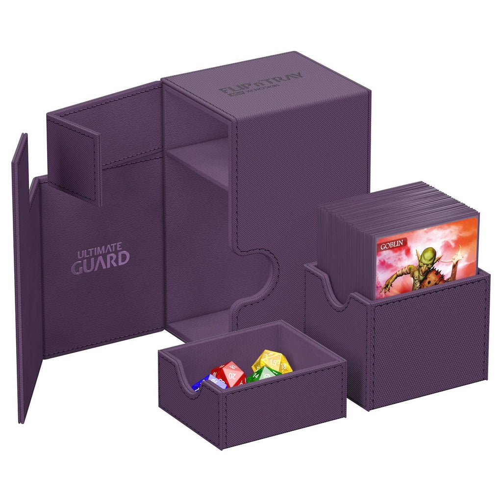 Image produit Ultimate Guard Flip'n'Tray 80+ Xenoskin – Violet