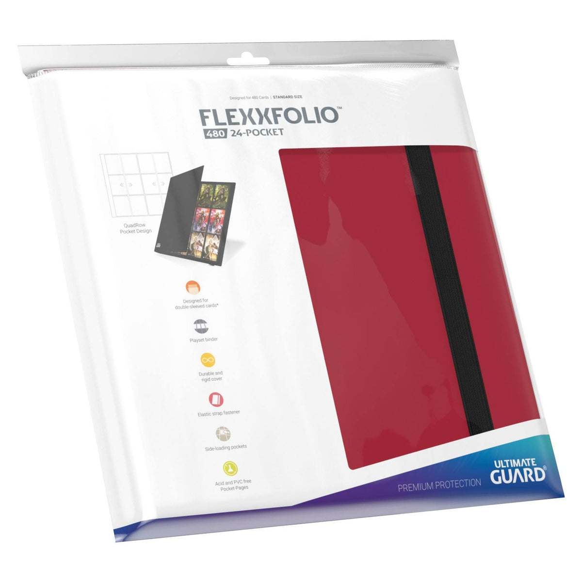 Immagine del prodotto Ultimate Guard Flexxfolio 480 24 tasche - Rosso