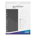 Produktbild Ultimate Guard 18-Pocket Pages Side-Loading (10) - Grey
