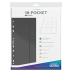 Produktbild Ultimate Guard 18-Pocket Pages Side-Loading (10) - Grey