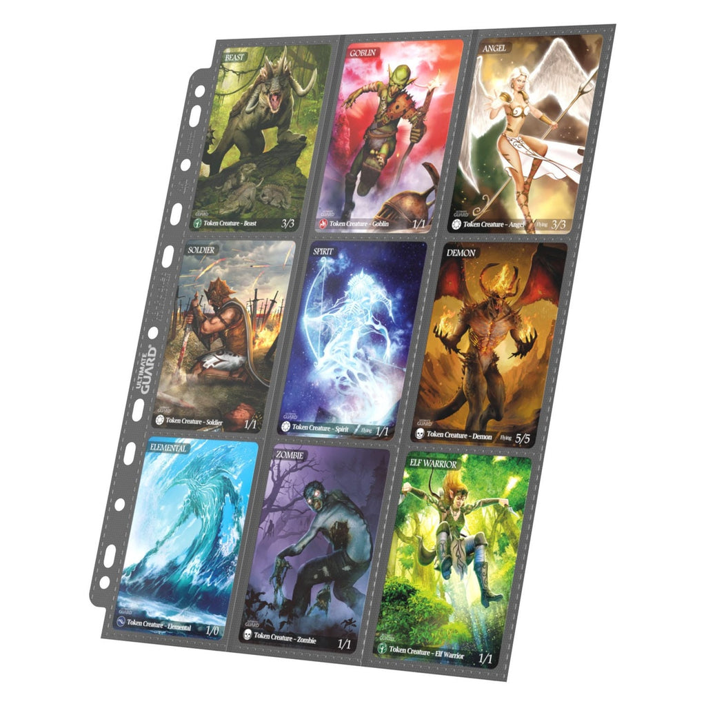 Produktbild Ultimate Guard 18-Pocket Pages Side-Loading (10) - Grey
