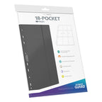 Produktbild Ultimate Guard 18-Pocket Pages Side-Loading (10) - Grey