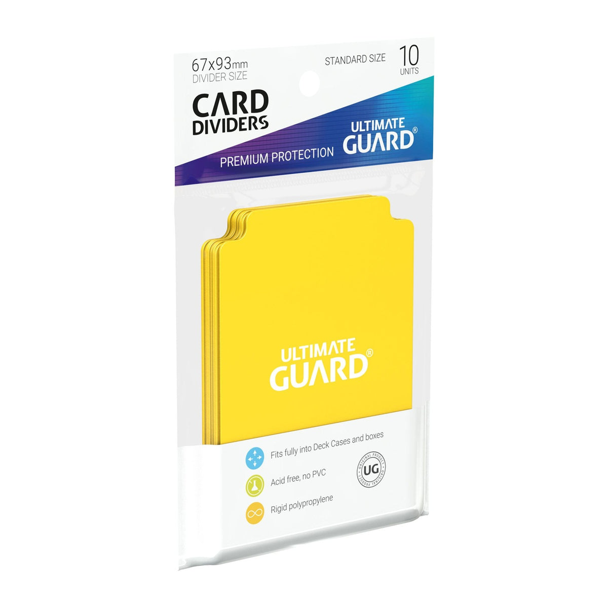 Immagine del prodotto Ultimate Guard Divisori per carte formato standard (10) - Giallo