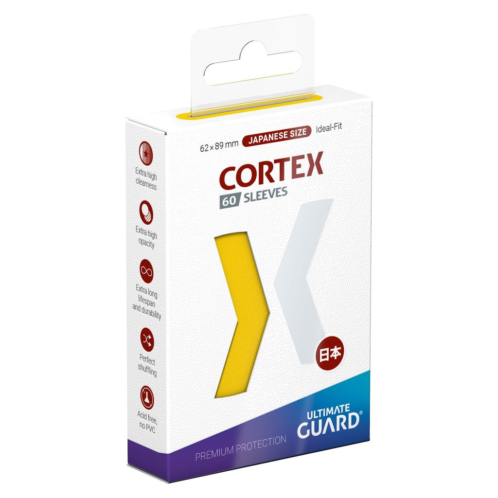 Immagine del prodotto Ultimate Guard Cortex Sleeves Formato Giapponese (60) - Giallo
