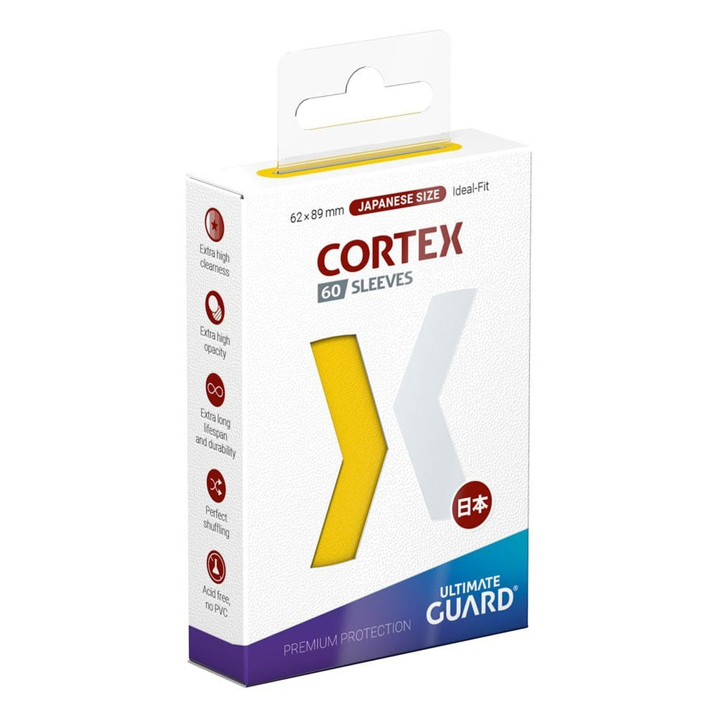 Immagine del prodotto Ultimate Guard Cortex Sleeves Formato Giapponese (60) - Giallo