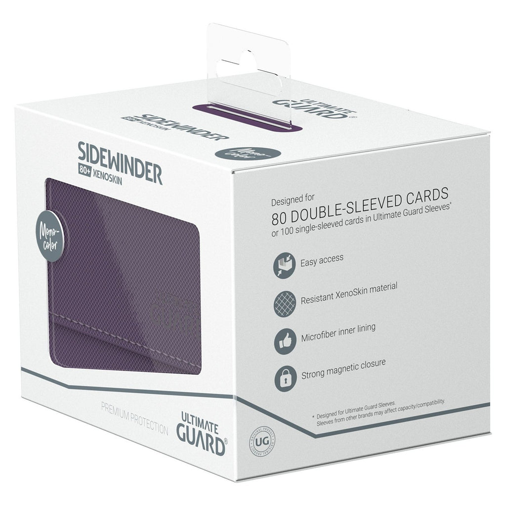 Immagine del prodotto Ultimate Guard Sidewinder 80+ Xenoskin – Viola