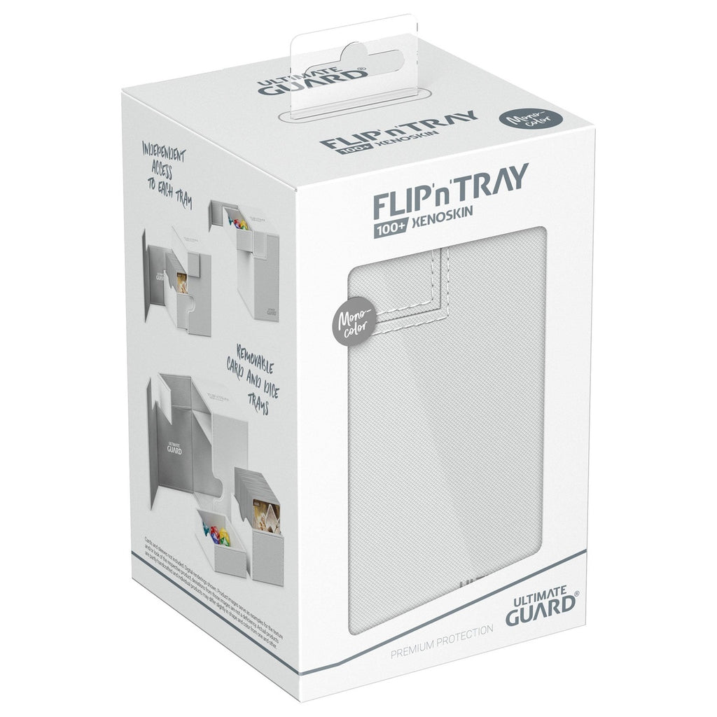 Immagine del prodotto Ultimate Guard Flip'n'Tray 100+ Xenoskin - Bianco