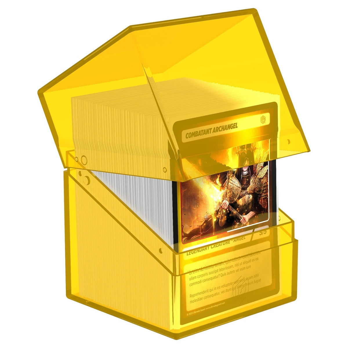 Produktbild Ultimate Guard Boulder 100+ Clear - Amber