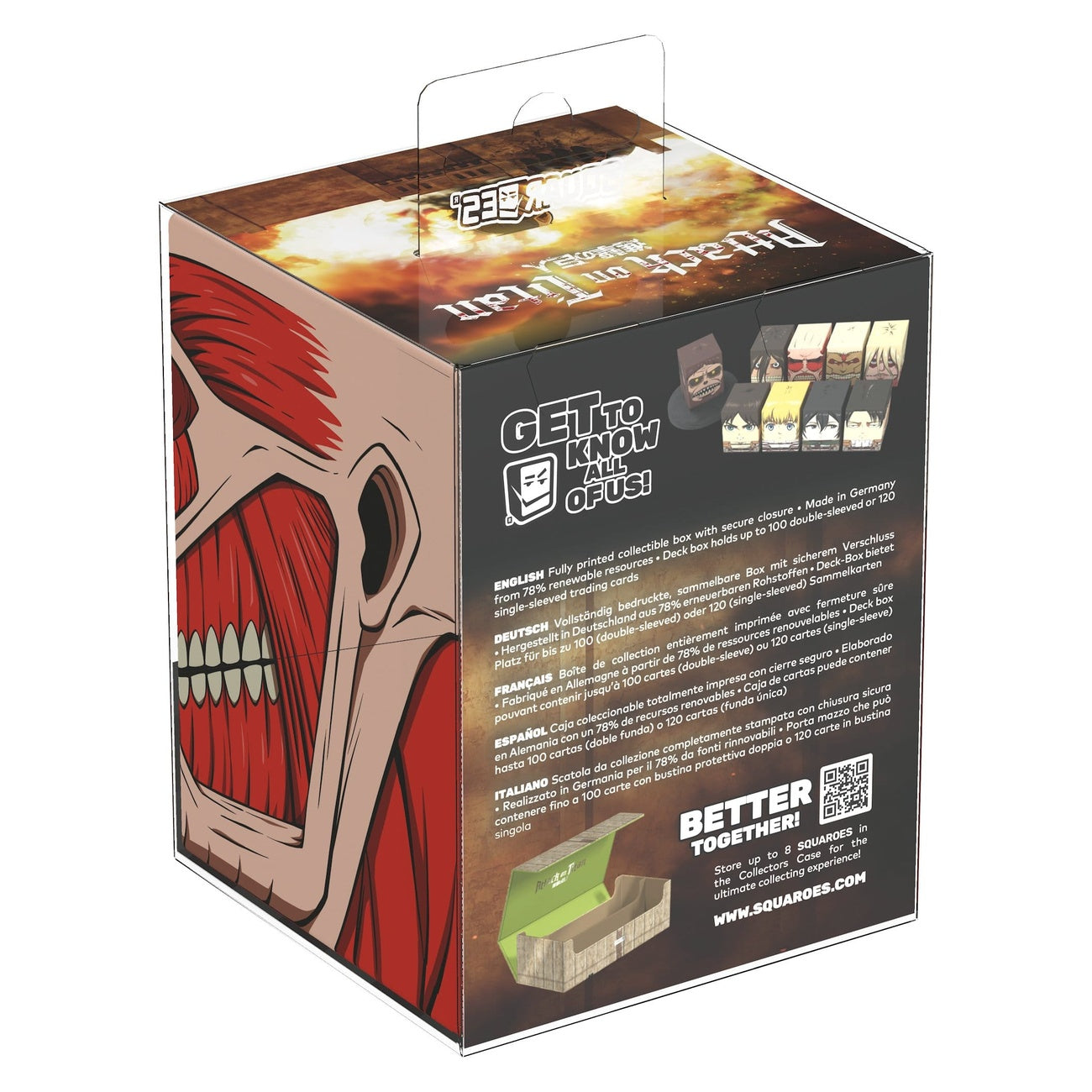 Produktbild Squaroes Squaroe Attack on Titan AOT006 - Colossal Titan