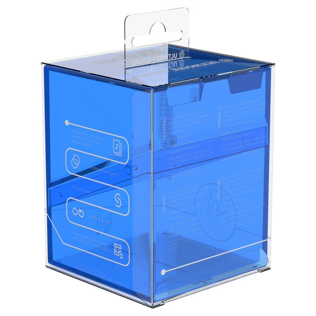 Image produit Ultimate Guard Boulder 100+ Transparent - Saphir