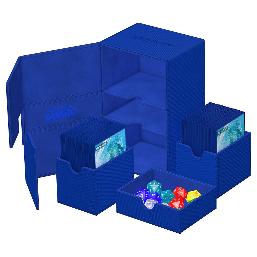 Immagine del prodotto Ultimate Guard Twin Flip'n'Tray 160+ Xenoskin - Blu