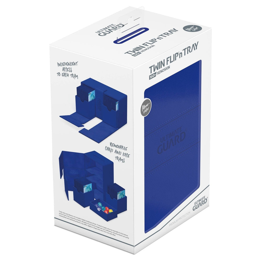 Immagine del prodotto Ultimate Guard Twin Flip'n'Tray 160+ Xenoskin - Blu