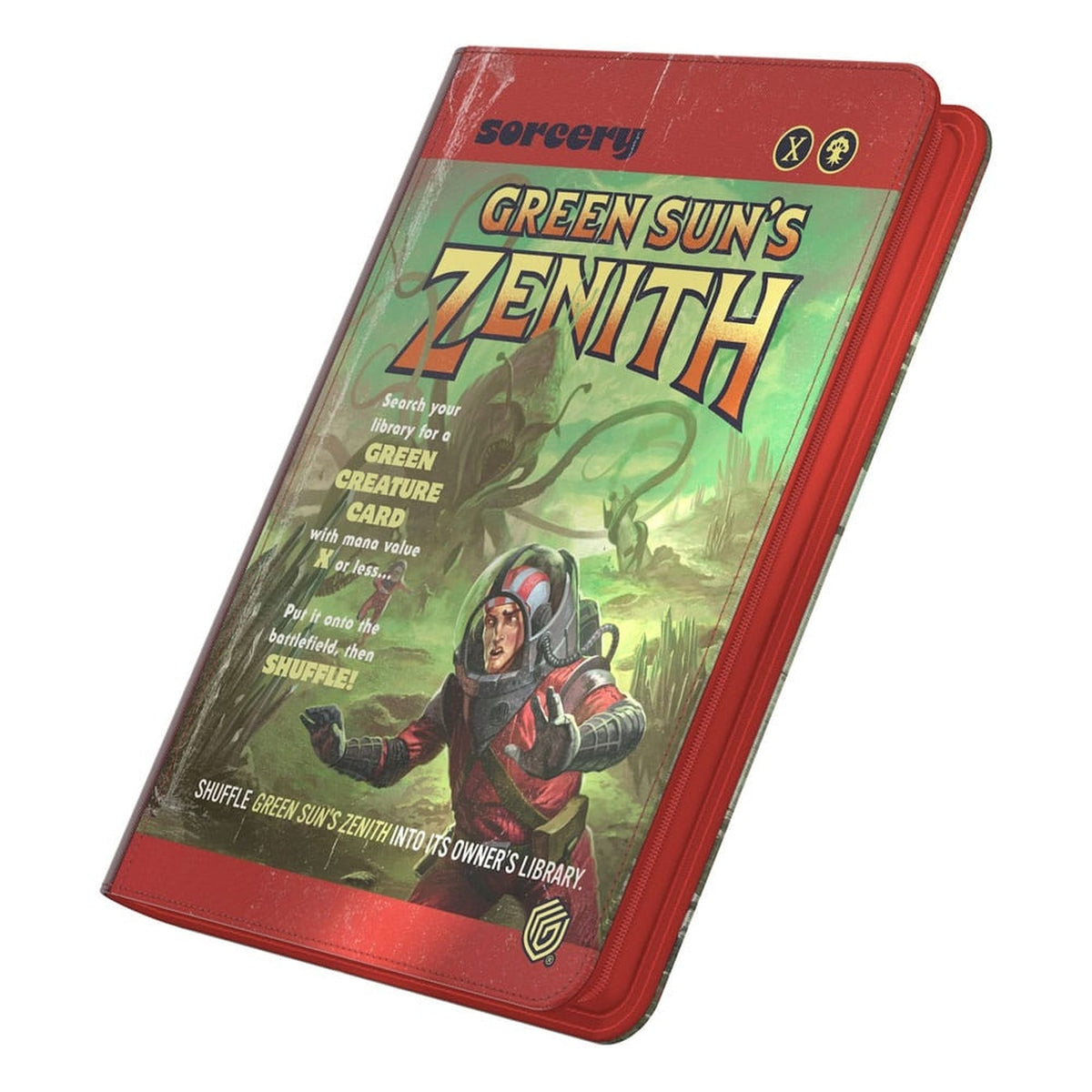 Image produit Ultimate Guard Zipfolio 360 Xenoskin Magic: The Gathering "Edge of Eternities" - Green Sun’s Zenith