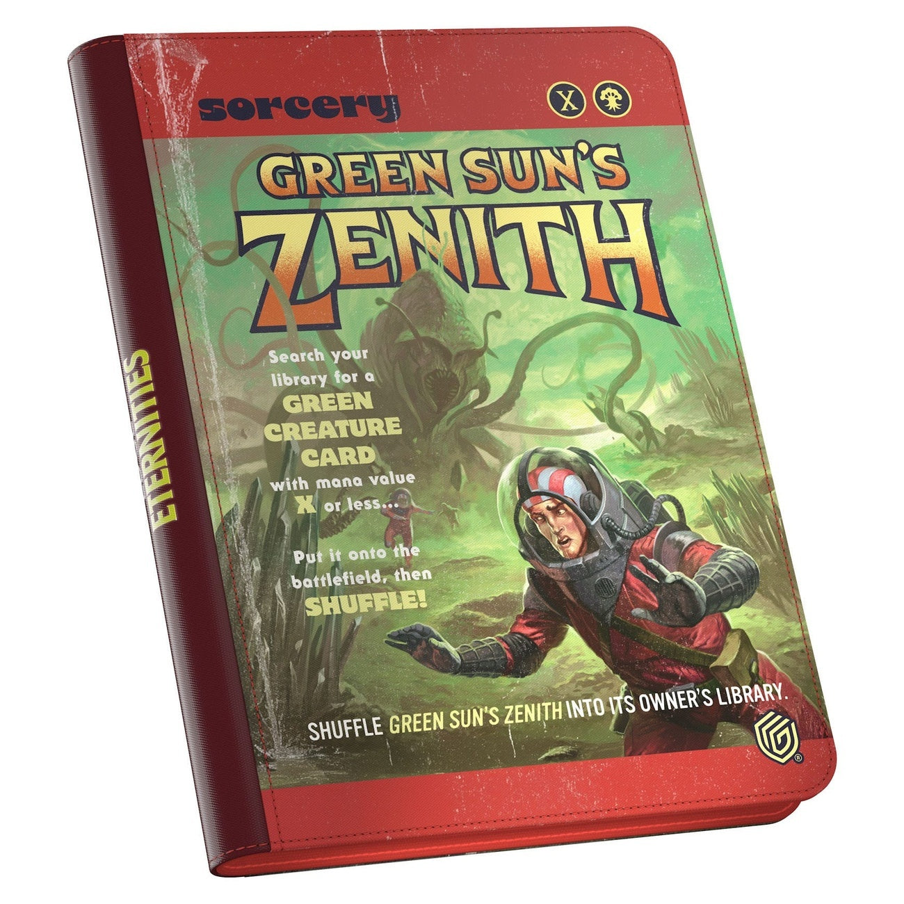 Image produit Ultimate Guard Zipfolio 360 Xenoskin Magic: The Gathering "Edge of Eternities" - Green Sun’s Zenith