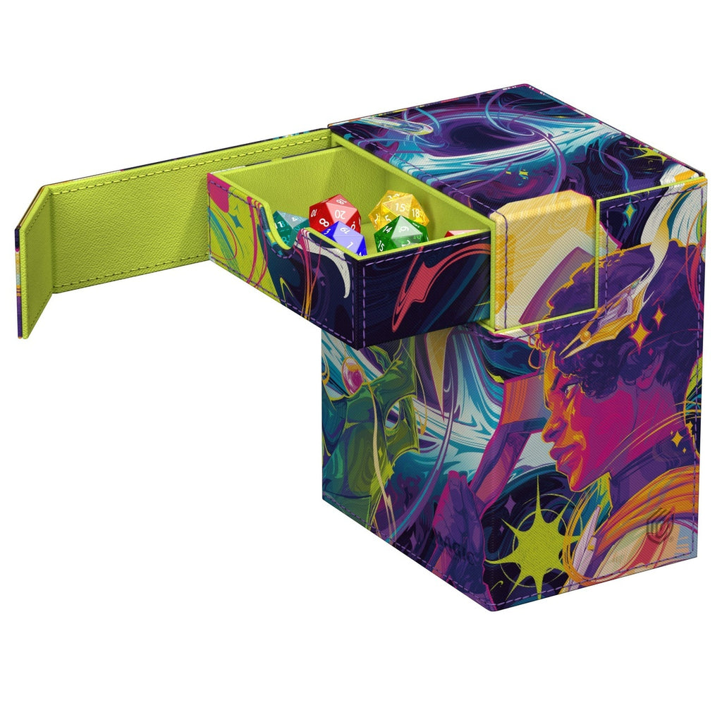 Image produit Ultimate Guard Flip'n'Tray 133+ Xenoskin Magic: The Gathering "Edge of Eternities" - Haliya and Tezzeret