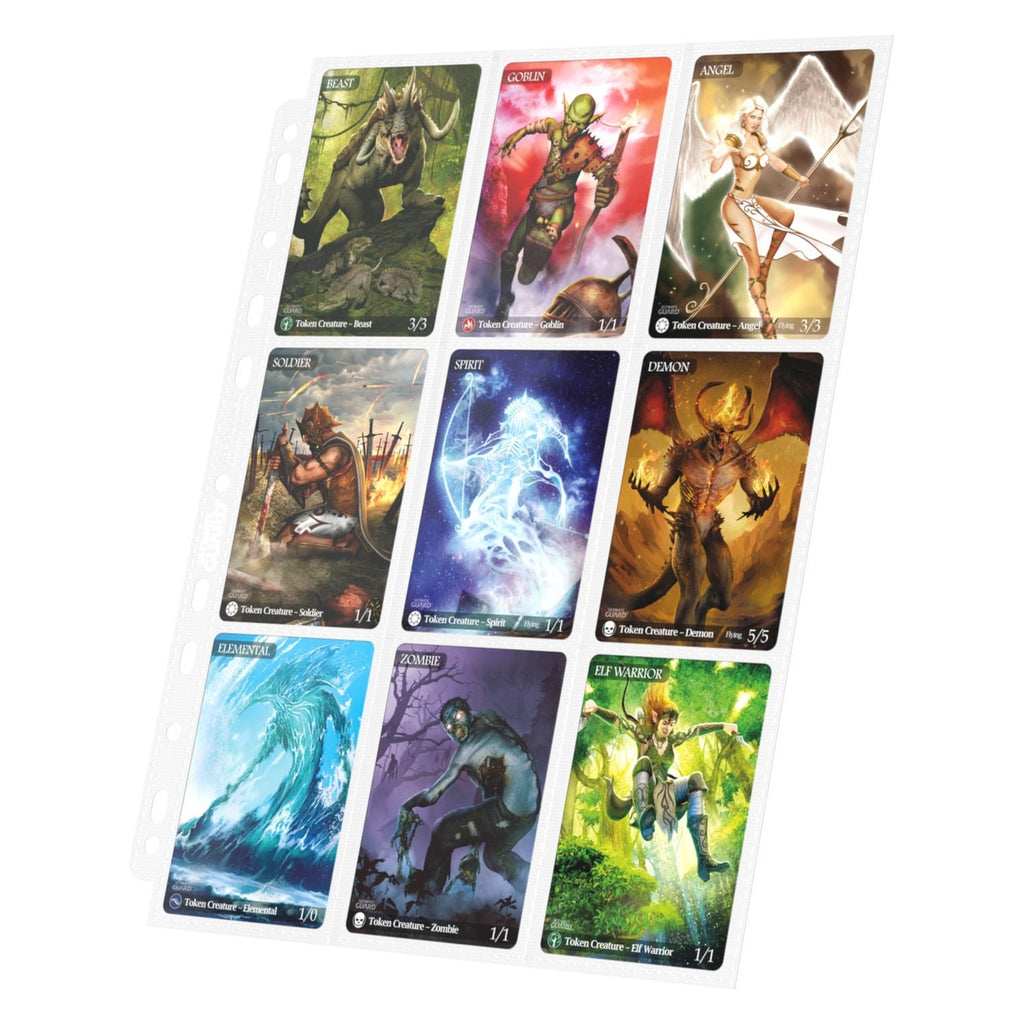 Image produit Ultimate Guard Feuilles 18 Poches à Insertion Latérale (10) - Blanc