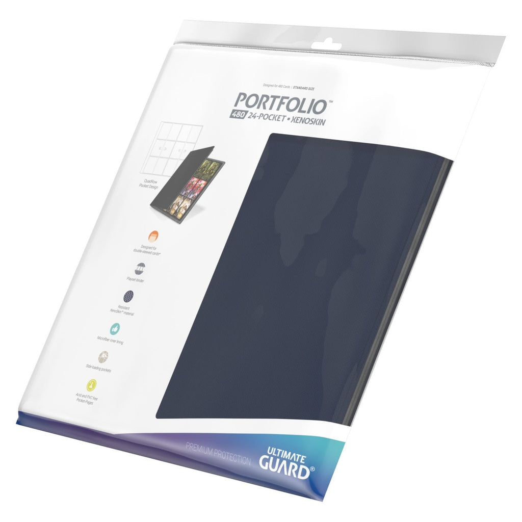 Produktbild Ultimate Guard Portfolio 480 24-Pocket Xenoskin - Blue