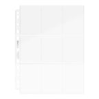 Immagine del prodotto Ultimate Guard Pagine a 9 Tasche Caricamento Dall'Alto (100) - Trasparente