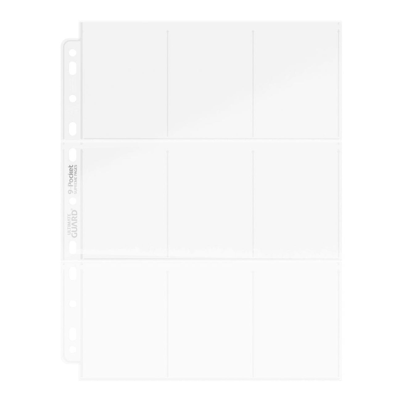 Immagine del prodotto Ultimate Guard Pagine a 9 Tasche Caricamento Dall'Alto (100) - Trasparente