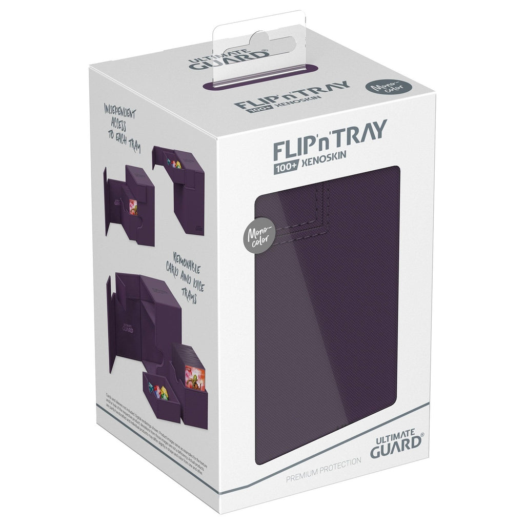 Produktbild Ultimate Guard Flip'n'Tray 100+ Xenoskin - Purple