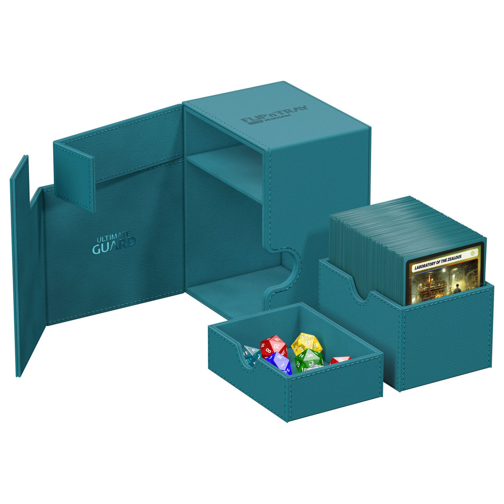 Image produit Ultimate Guard Flip'n'Tray 133+ Xenoskin - Pétrole