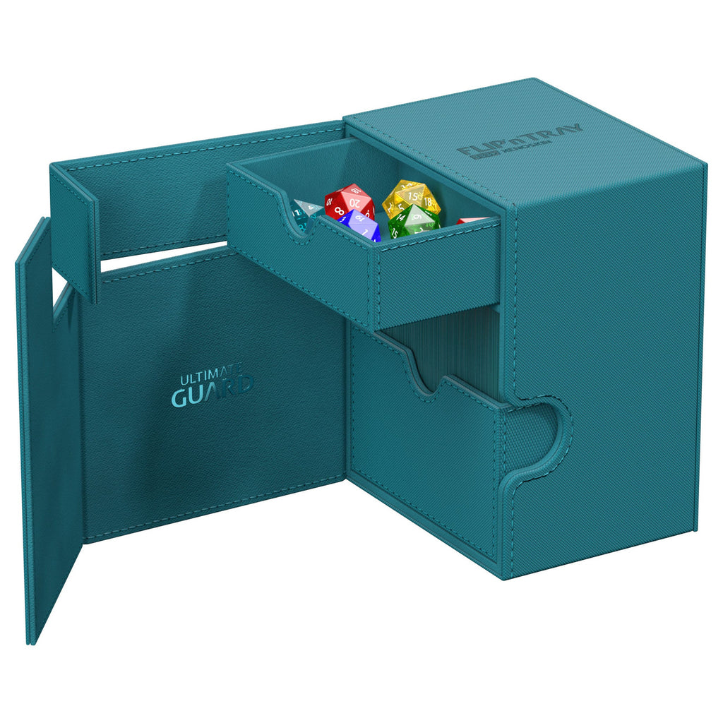 Image produit Ultimate Guard Flip'n'Tray 133+ Xenoskin - Pétrole