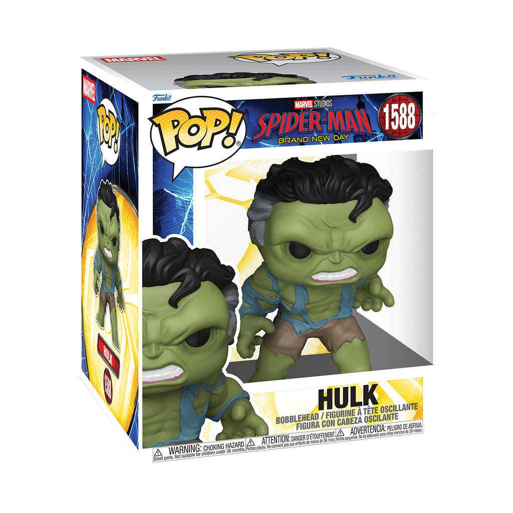 Immagine del prodotto Spider-Man: Brand New Day - Hulk Funko Pop statuetta con testa dondolante