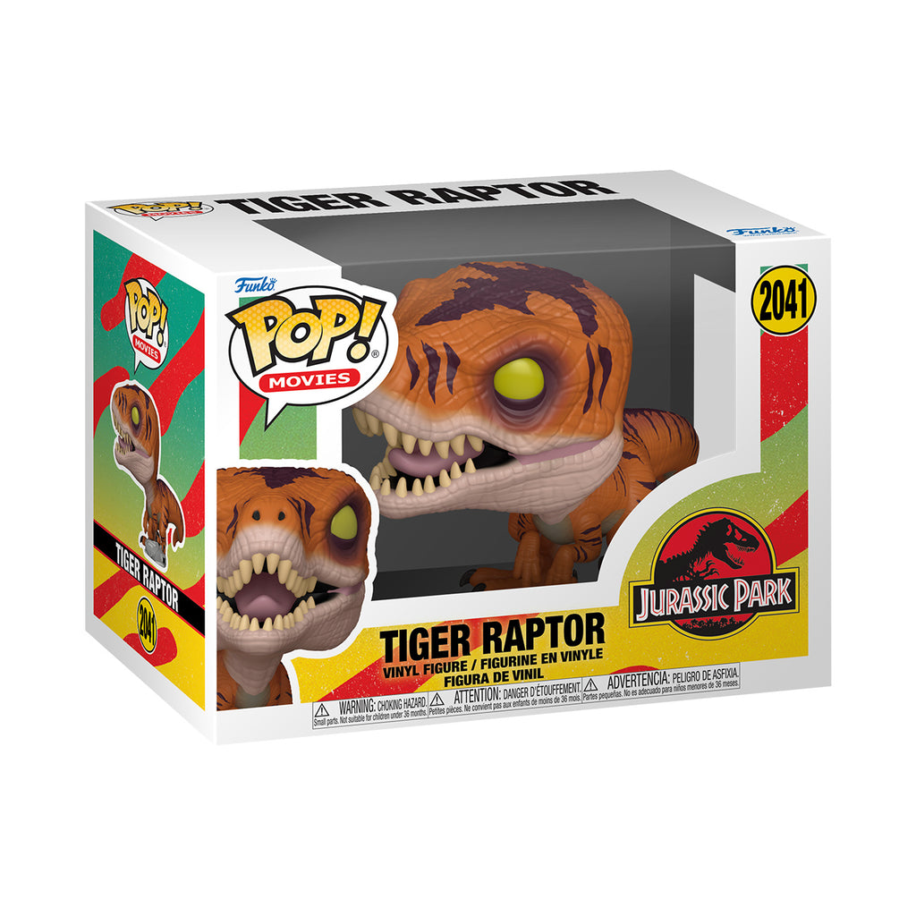 Produktbild Jurassic Park - Tiger Raptor Funko Pop Figur