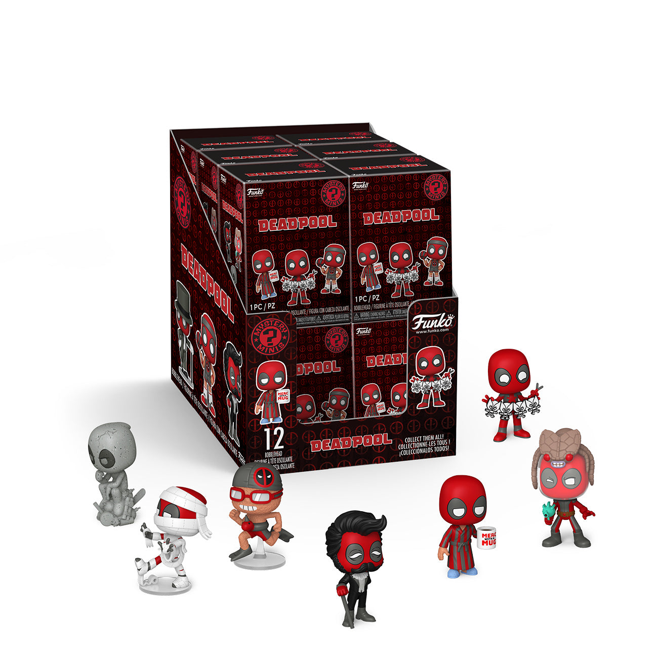 Produktbild Deadpool - Mystery Minis Funko Pop Figur Series 5 Display