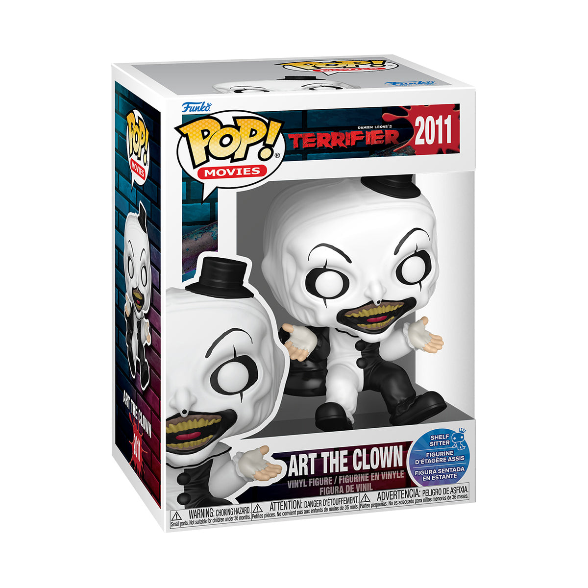 Immagine del prodotto Terrifier - Art the Clown (Shelf Sitter) figura Funko Pop