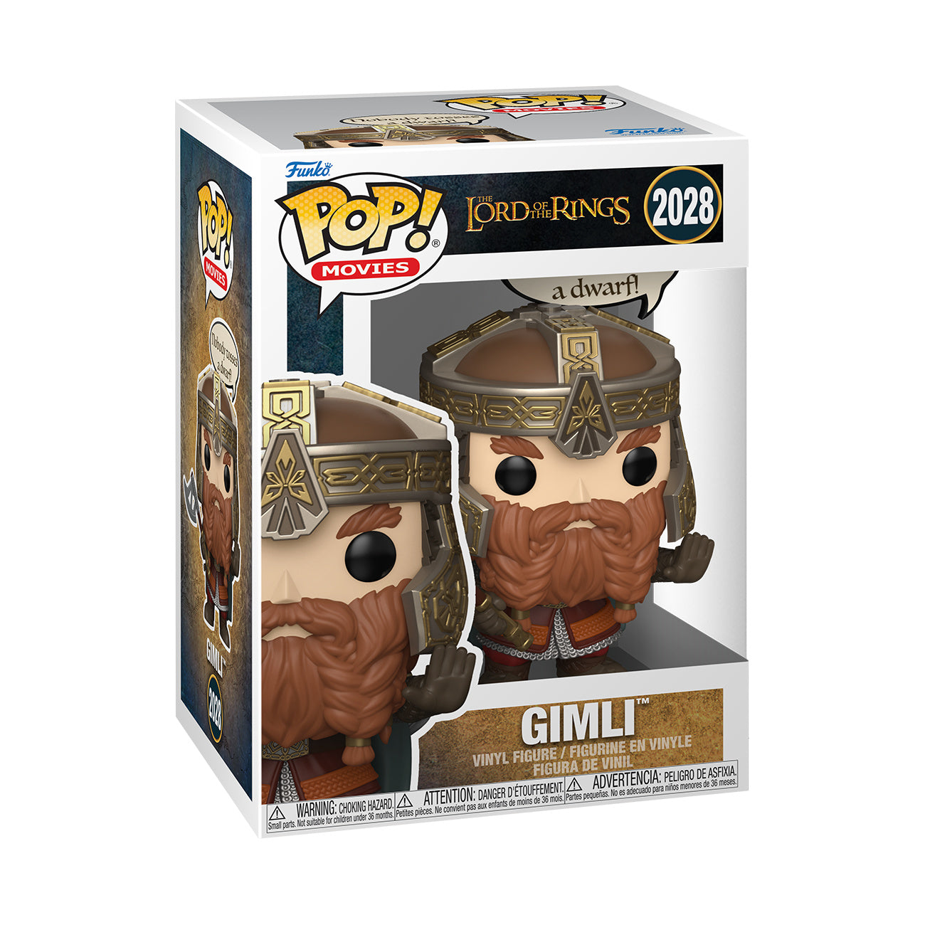 Image produit Le Seigneur des Anneaux – figurine Funko Pop! Gimli