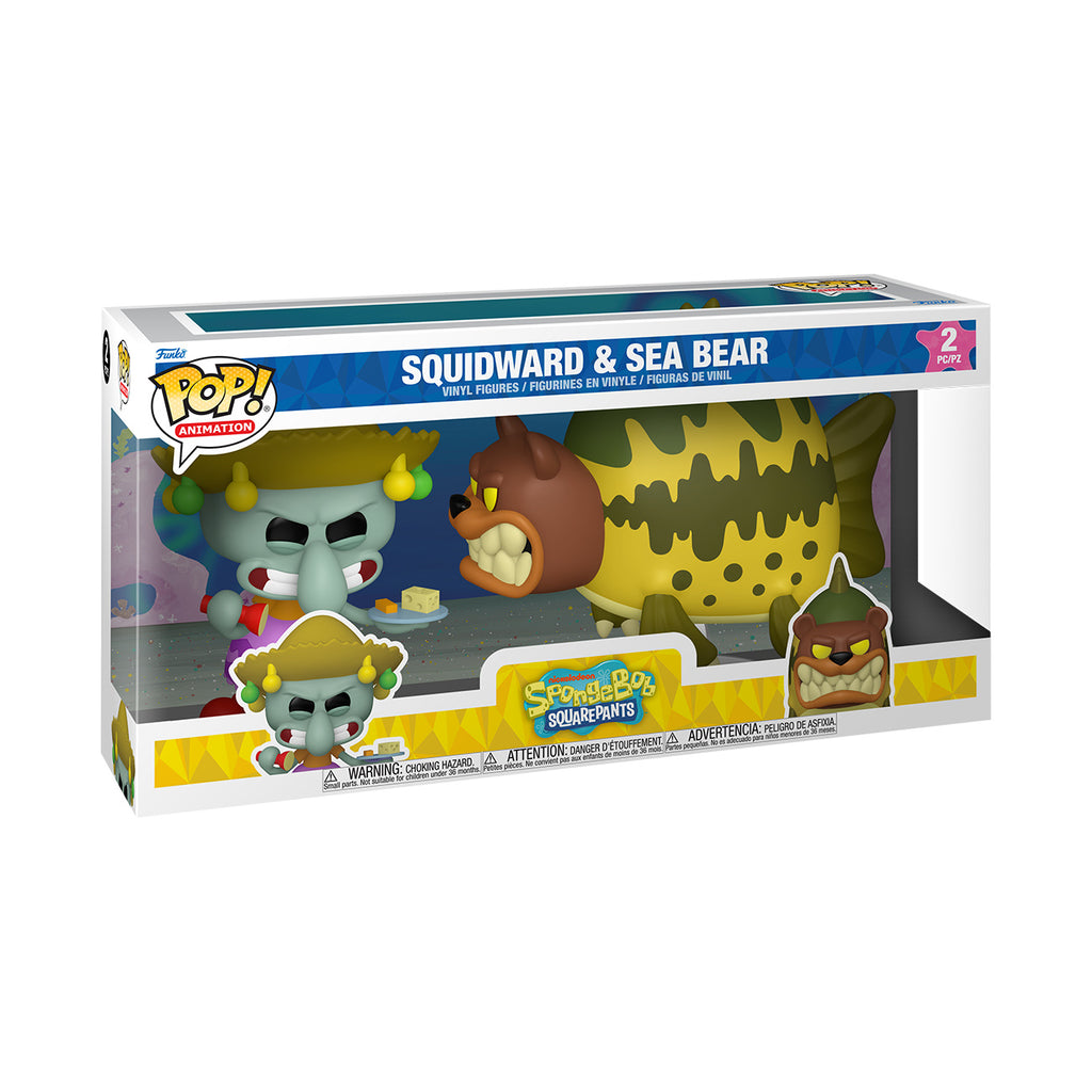 Immagine del prodotto SpongeBob – Squiddi con orso di mare figura Funko Pop diorama