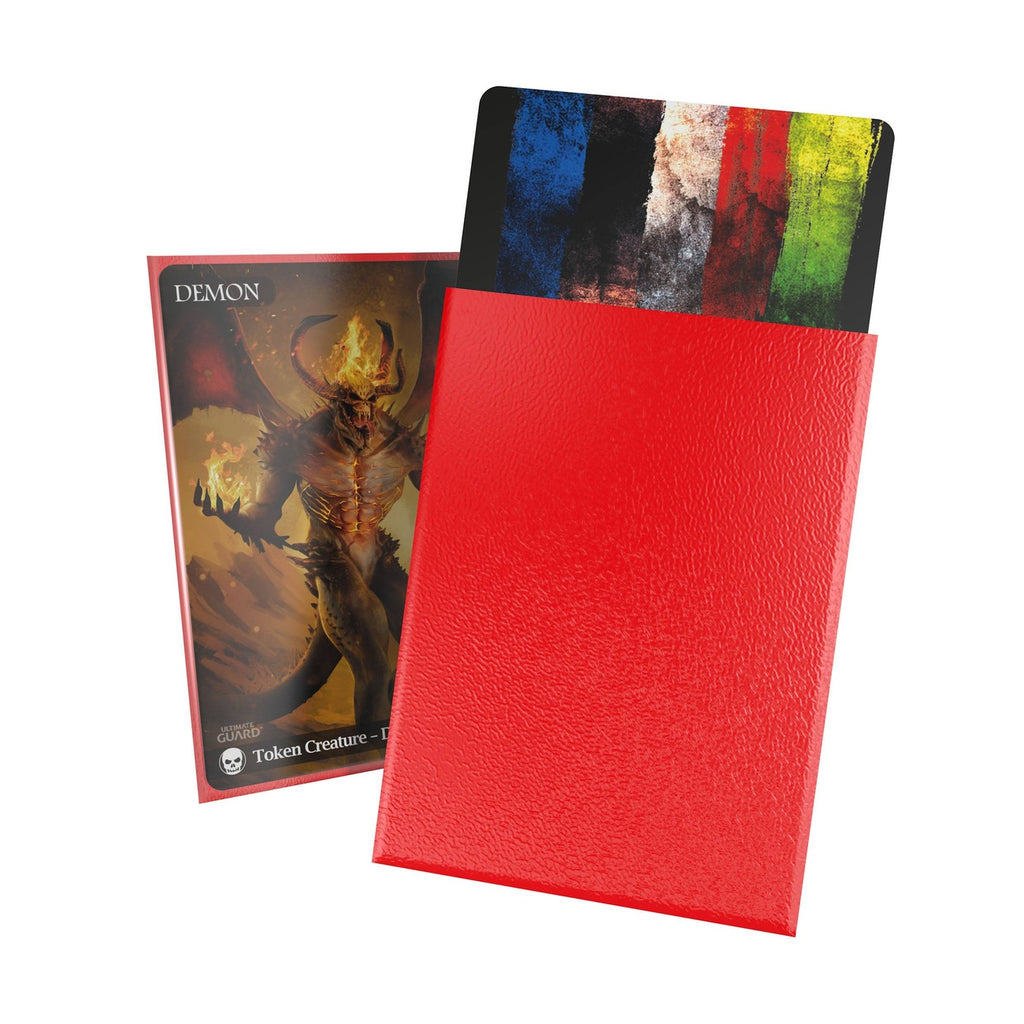 Immagine del prodotto Ultimate Guard Cortex Sleeves Opache Standard Size (100) - Rosso