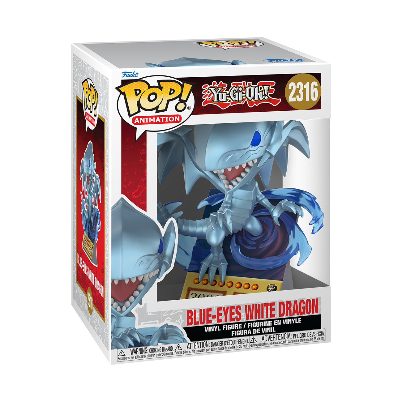 Image produit Yu-Gi-Oh! - Dragon Blanc aux Yeux Bleus (Carte) figurine Funko Pop