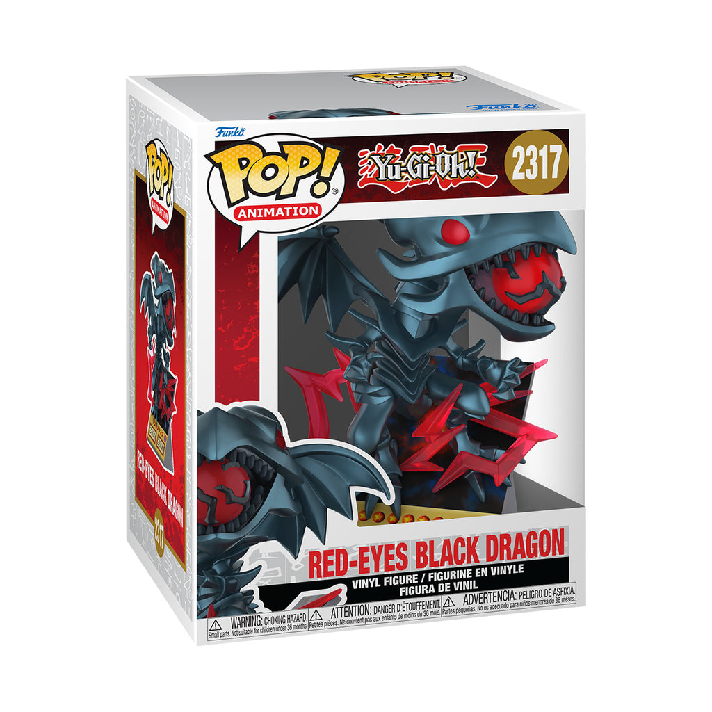 Immagine del prodotto Yu-Gi-Oh! - Red-Eyes Black Dragon (Card) figura Funko Pop!