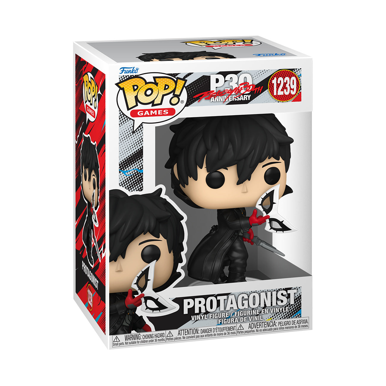 Image produit Persona 5 - Figurine Funko Pop Protagoniste masculin