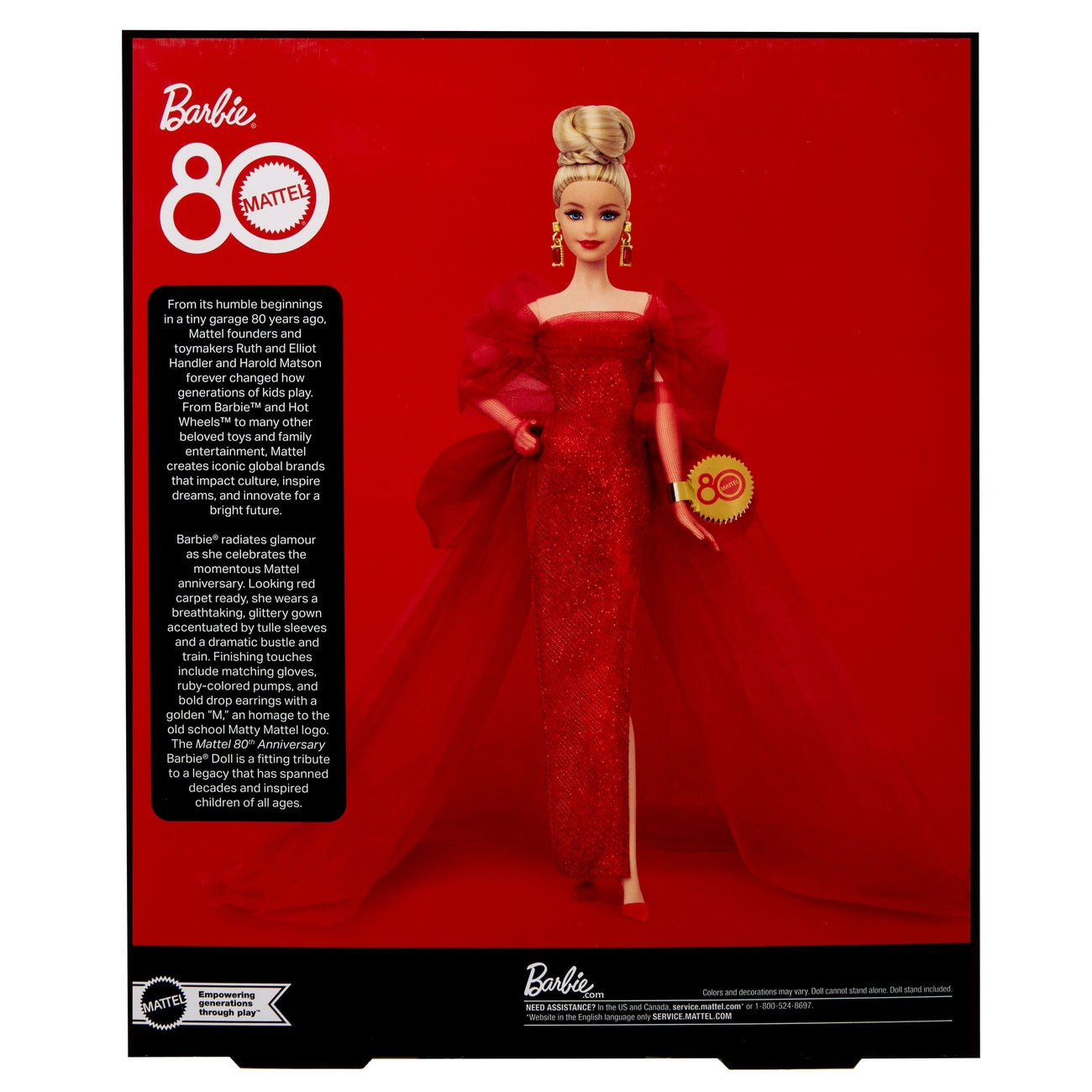 Immagine del prodotto Bambola Barbie Signature 80th Anniversary Bionda