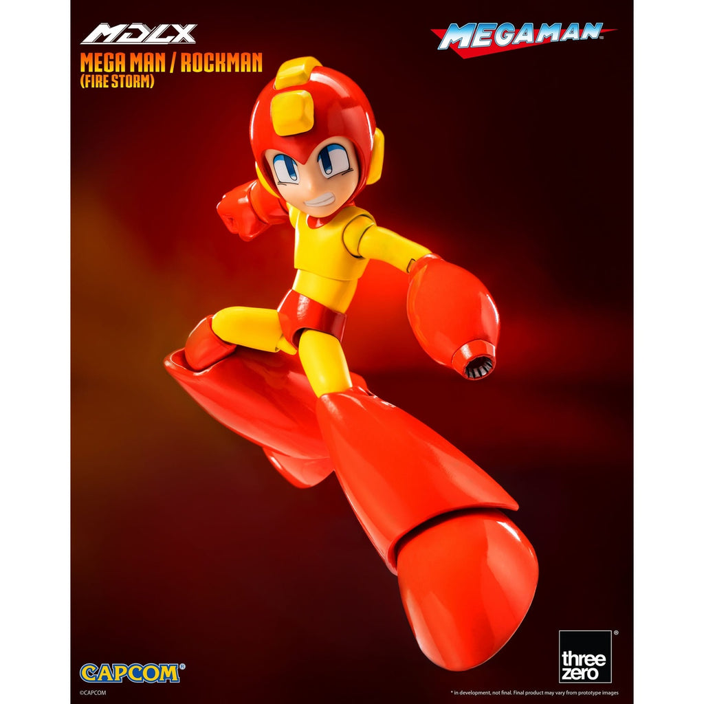 Produktbild Mega Man MDLX Actionfigur Mega Man / Rockman (Fire Storm) 10 cm
