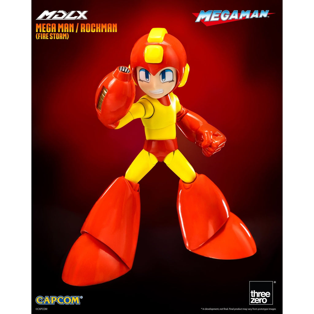 Produktbild Mega Man MDLX Actionfigur Mega Man / Rockman (Fire Storm) 10 cm