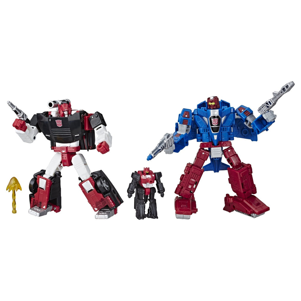 Image produit Transformers Generations War for Cybertron: Siege Pack de 3 figurines d’action Autobot Alphastrike Counterforce