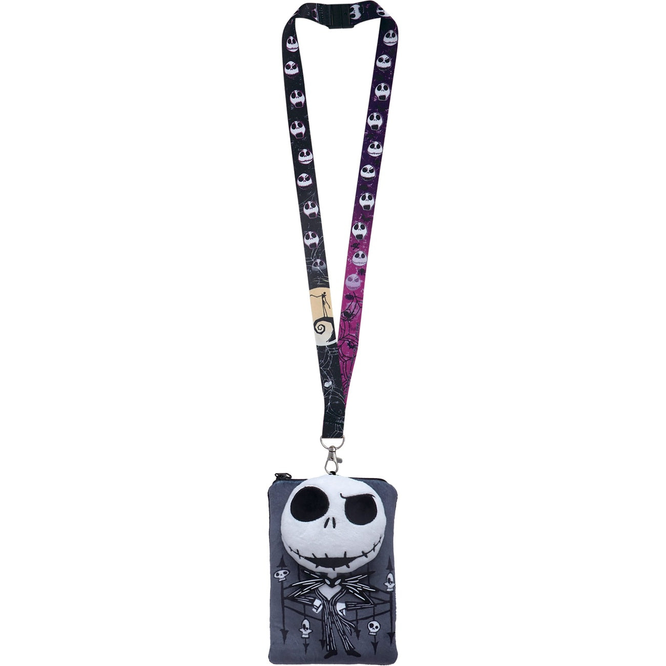 Image produit Lanière L’Étrange Noël de Monsieur Jack Jack Deluxe avec pochette porte‑carte