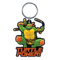 Immagine del prodotto Teenage Mutant Ninja Turtles portachiavi da borsa in PVC Soft Touch Michelangelo