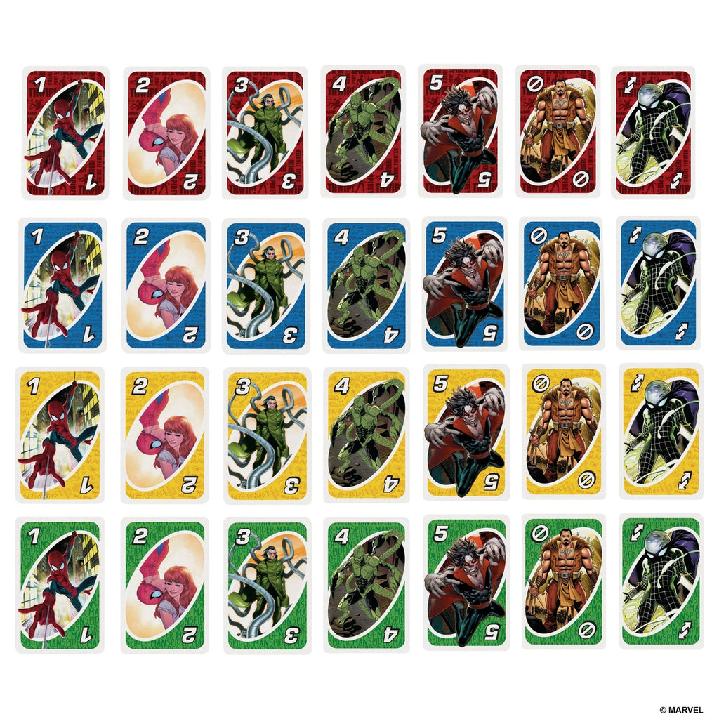 Image produit UNO Jeu de Cartes The Amazing Spider-Man