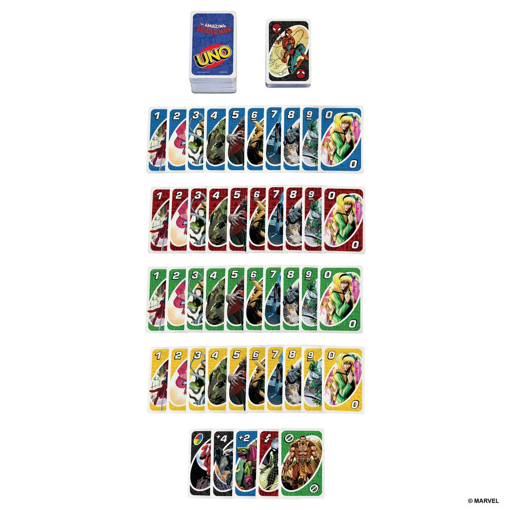 Image produit UNO Jeu de Cartes The Amazing Spider-Man