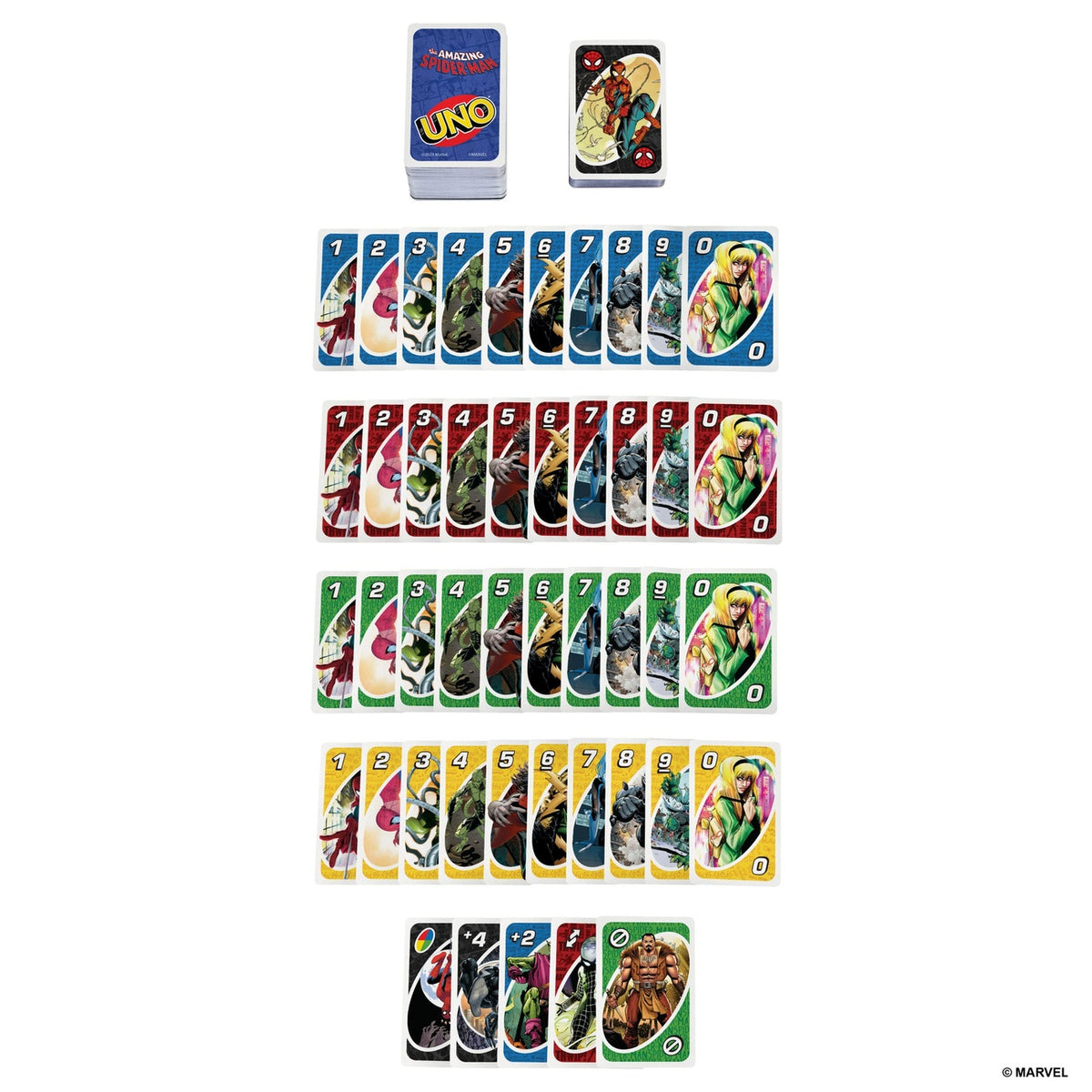 Image produit UNO Jeu de Cartes The Amazing Spider-Man