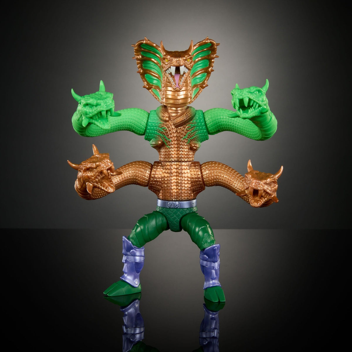Immagine del prodotto MOTU x TMNT: Turtles of Grayskull action figure Deluxe King Hiss 14 cm