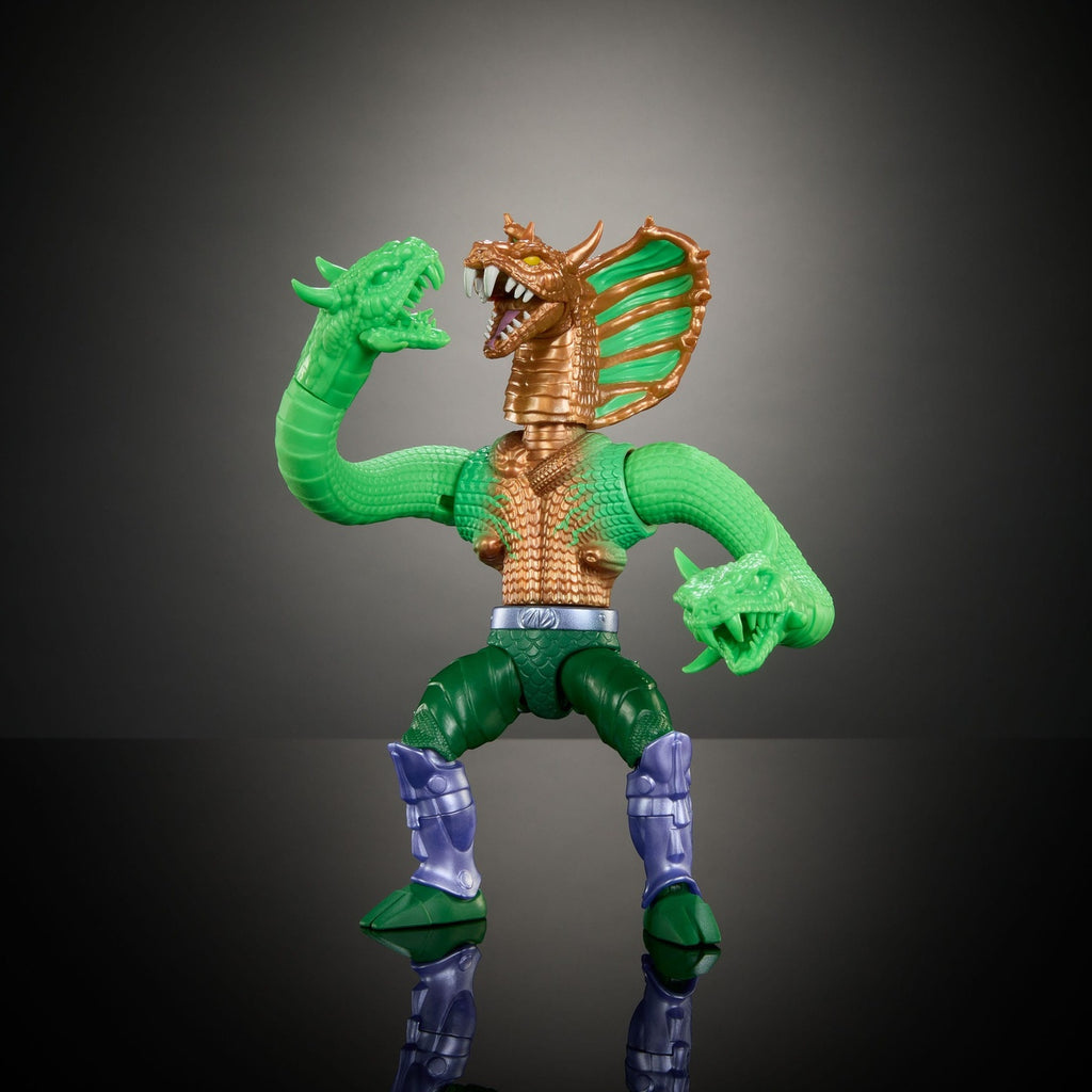 Immagine del prodotto MOTU x TMNT: Turtles of Grayskull action figure Deluxe King Hiss 14 cm